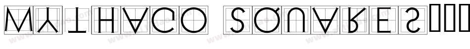 Mythago Squares字体转换